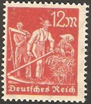 Stamps Germany -  Reich - 177 - Agricultores