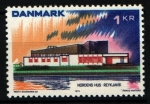 Stamps Denmark -  Casas de Reykjavik