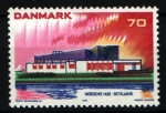 Stamps Denmark -  Casas de Reykjavik