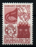 Stamps Denmark -  L aniv. Radio Nacional