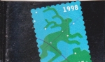 Stamps Netherlands -  ilustración ciervo 