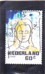 Stamps Netherlands -  ilustración mujer durmiendo