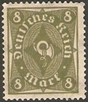Stamps Germany -  210 - Corneta postal