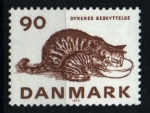 Sellos de Europa - Dinamarca -  Centenario ayuda a los animales