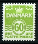 Stamps Denmark -  Serie basica- Olas
