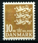 Sellos de Europa - Dinamarca -  Escudo de la Nación
