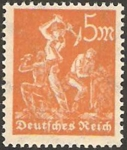 Stamps Germany -  mineros