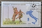 Sellos de Asia - Corea del norte -  Copa Mundial de Football 1990