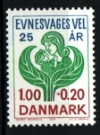 Stamps Denmark -  XXV aniversario