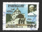 Stamps : America : Paraguay :  C725 - Basílica de Caacupe