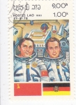 Sellos de Asia - Laos -  ASTRONAUTAS