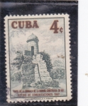 Stamps Cuba -  Parte de la muralla de La Habana 
