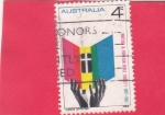 Stamps Australia -  150 Aniversario de la Sociedad Bíblica Británica y Extranjera