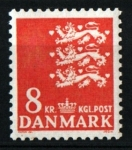 Stamps Denmark -  Escudo Nacional