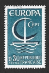 Sellos de Europa - Francia -  1163 - EUROPA
