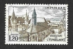 Stamps France -  1335 - Abadía Charlieu