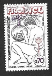Stamps France -  1438 - Fundación de Salud Estudiantil