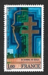 Stamps France -  1550 - V Aniversario de la Inauguración del Memorial de De Gaulle