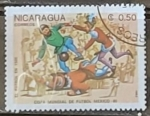 Stamps Nicaragua -      FIFA World Cup 1986 - Mexico