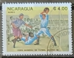 Stamps Nicaragua -   FIFA World Cup 1986 - Mexico