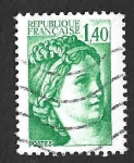 Stamps France -  1755 - Sabina