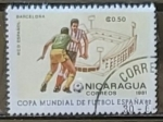 Stamps Nicaragua -  FIFA World Cup 1982 - Spain