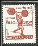 Stamps Hungary -  Budapest 1962