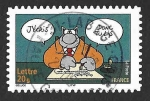 Stamps France -  3148 - Historietas de Le Chat