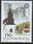 Stamps Hungary -  Antigua villa de Holokö