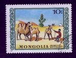 Stamps Mongolia -  Dia internacional del niño