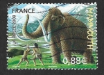 Stamps France -  3433 - Animales Prehistoricos