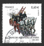 Stamps France -  4074a - 200 Aniversario de los Bomberos de París