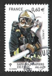 Stamps France -  4074b - 200 Aniversario de los Bomberos de París