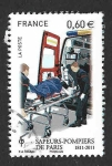 Stamps France -  4074c - 200 Aniversario de los Bomberos de París