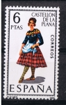 Stamps Spain -  Trajes típicos  Castellón de la Plana