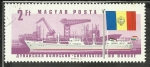 Stamps Hungary -  Barco Rumania