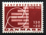 Stamps Denmark -  XXV fundación nacional invalidos