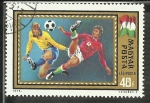Stamps : Europe : Hungary :  Futbol