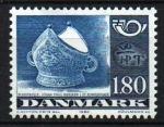 Stamps Denmark -  Arte antiguo- Gorro de obispo s. XVIII