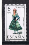Stamps : Europe : Spain :  Trajes típicos  Granada