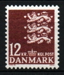 Sellos de Europa - Dinamarca -  Escudo Nacional