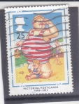 Stamps United Kingdom -  BAÑISTA 