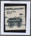 Stamps United States -  Carreta d' Aceite