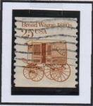 Stamps United States -  Carreta d Pan