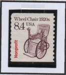 Stamps United States -  Silla d' Ruedas