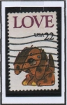 Stamps United States -  Love