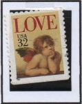 Stamps United States -  Love