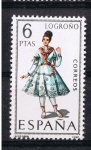 Stamps Spain -  Trajes típicos  Logroño