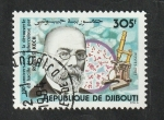 Stamps : Africa : Djibouti :  550 - Centº del descubrimiento del vacilo de la tuberculosis, por Robert Koch