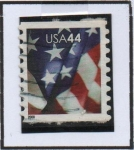 Stamps United States -  Banderas